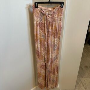 Floral Romper with Tie Waist